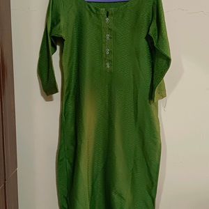 Green Kurta Women