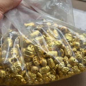 Full Box Of Craft Metal Beads