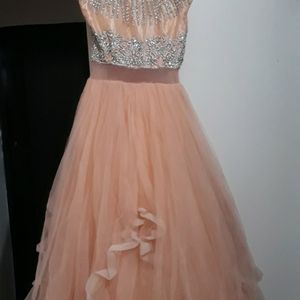 Peach Gown