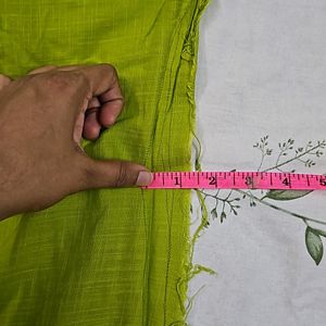 Leaf Green Cotton Kurta