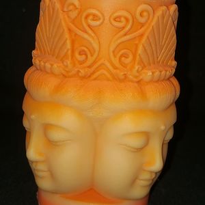 Sow Wax 4 Headed Buddha Candle