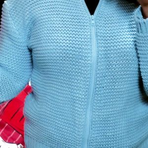 Heavy Crochet Jacket+ Sweater