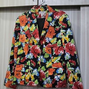 Floral Blazer