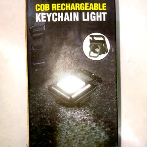 Cob Rechargeable Keychain Light Price Drop 1pcs