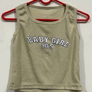 Baby Girl Crop Top