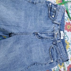 High Waisted Denim Jeans (Women)