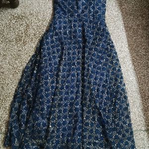 Heavy Dark Blue Gown