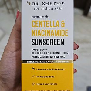 Dr Sheths Niacinamide Sunscreen