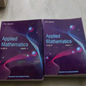 Applied Mathematics RD SHARMA Class 11