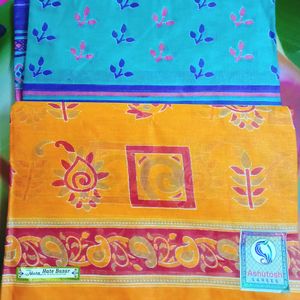 Pure Cotton Daily Wear Saree Pack Of 2