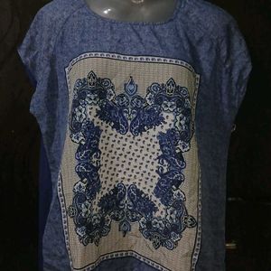 Max Trending Blue Design Top