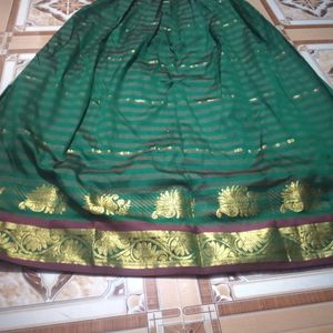 Pattu Pavadai Lehenga And Blouse