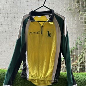 Green Yellow Full Sleeve Cycling Jersey