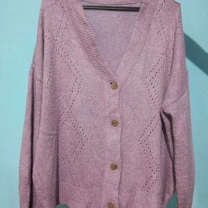 Lavender Cardigan Sweater🎀