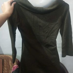 Woolen Long Top