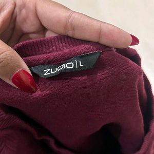 Maroon Sweatshirt For Women