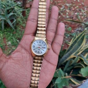 Gold Citizen Franken Fully Automatic Watch For Men