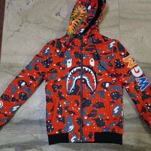 Bape Shark Hoodie Size M