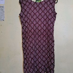 Maroon Pattern Kurti✨️🔥