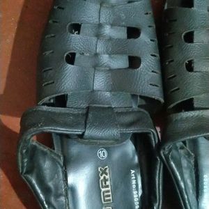 Black Colour Footwear