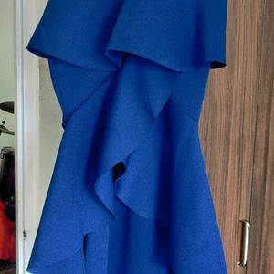 Frilled Blue Skirt