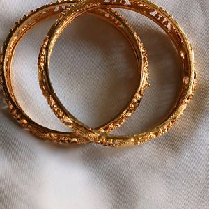 Golden bangles