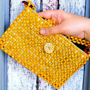 Wooden Beads Handbag