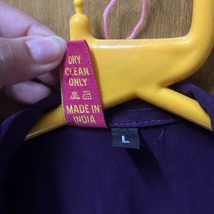 Purple Formal Shirt