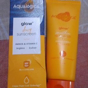 Combo Of Aqualogica Face Wash & Sunscreen