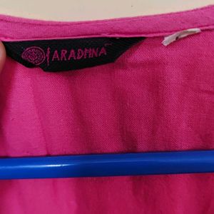 Aaradhna L Size Pink Kurta