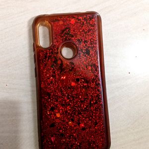 Realme Note 6 Pro Back Cover Red Sprinkles