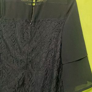 Black Lace Dress For Ladies