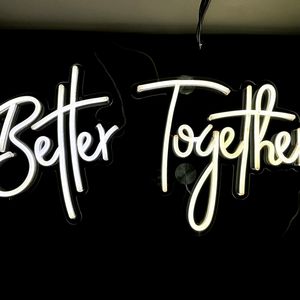 Better Together Neon Sign Lights