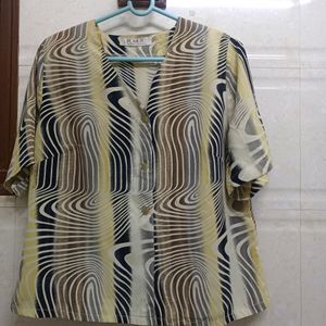 Plus Size Multi Colour Shirt For Women's