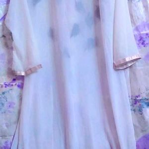 Woman Transparent Frock Kurta