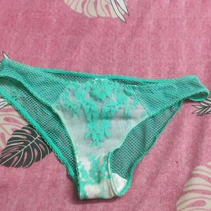 Green Net Panties M