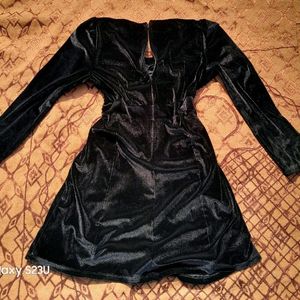 Black Velvet Tokyo Talkies Urban Dress