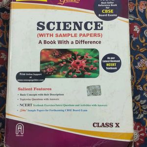 Golden - Science Class X Guide With Sample Papers