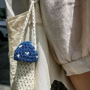 Crochet Keychain Lipbalm Holder