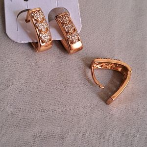 Tanish Rose Gold Earring