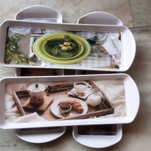 4p Melamine Serving Tray Platter