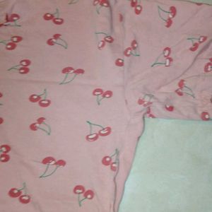 Cherry Printed Regular Tshirt