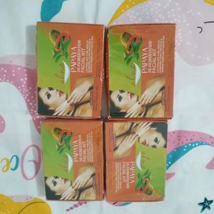 Alna Brand Facial Kit Combo Pack Of 4.