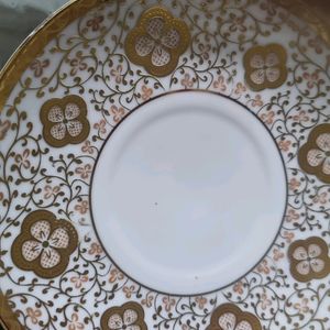 Japanese Plates Small Size PURE 24 Carat Gold ON I