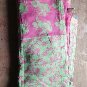 Fluorescent Green With Pink 🌺🌻🌹🌷 design