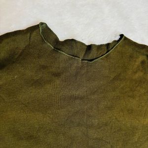 Olive Full Sleeve Top