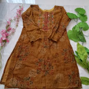 Mirror Work Kurti