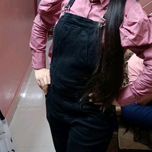 Black Roadster Dungaree