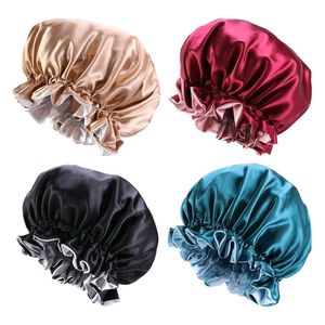 Satin Bonnet- Double Side Muli Color