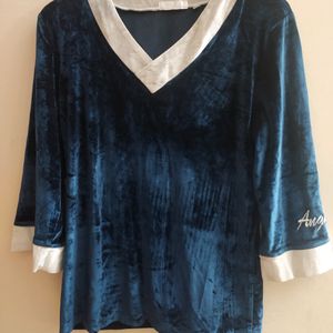 Velvet Top For Winters